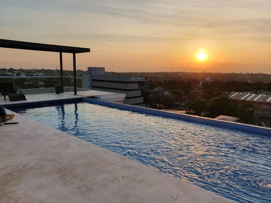 Hermoso Departamento Con Piscina Y Estacionamiento Asuncion Ngoại thất bức ảnh